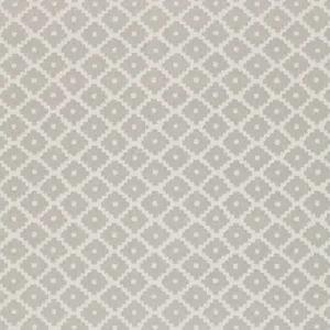 Schumacher ZIGGURAT wallpaper, color SILVER, SKU 5004742