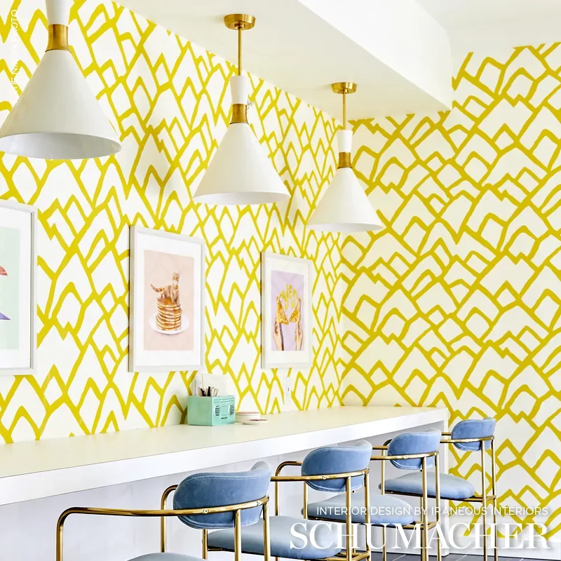 ZIMBA - CITRINE Schumacher Wallpaper | Wallpaper Twins ZIMBA CITRINE Schumacher Wallpaper wallpaper - SKU 5003305