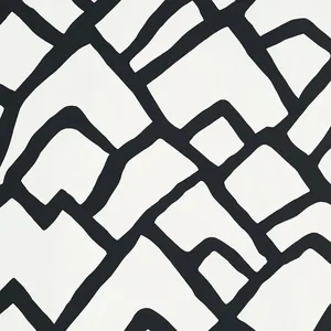 Schumacher ZIMBA wallpaper, color EBONY, SKU 5003308