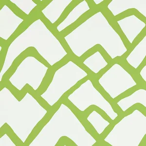 Schumacher ZIMBA wallpaper, color LAWN, SKU 5003306