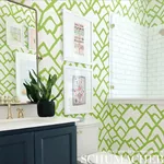 Schumacher ZIMBA - LAWN Wallpaper | Buy Online Schumacher ZIMBA wallpaper, color LAWN, SKU 5003306