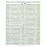 ZIZ EMBROIDERED SISAL - MINERAL Schumacher Wallpaper | Wallp ZIZ EMBROIDERED SISAL MINERAL Schumacher Wallpaper wallpaper - SKU 5011472