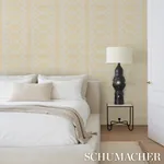ZIZ EMBROIDERED SISAL - NEUTRAL Schumacher Wallpaper | Wallp ZIZ EMBROIDERED SISAL NEUTRAL Schumacher Wallpaper wallpaper - SKU 5011471