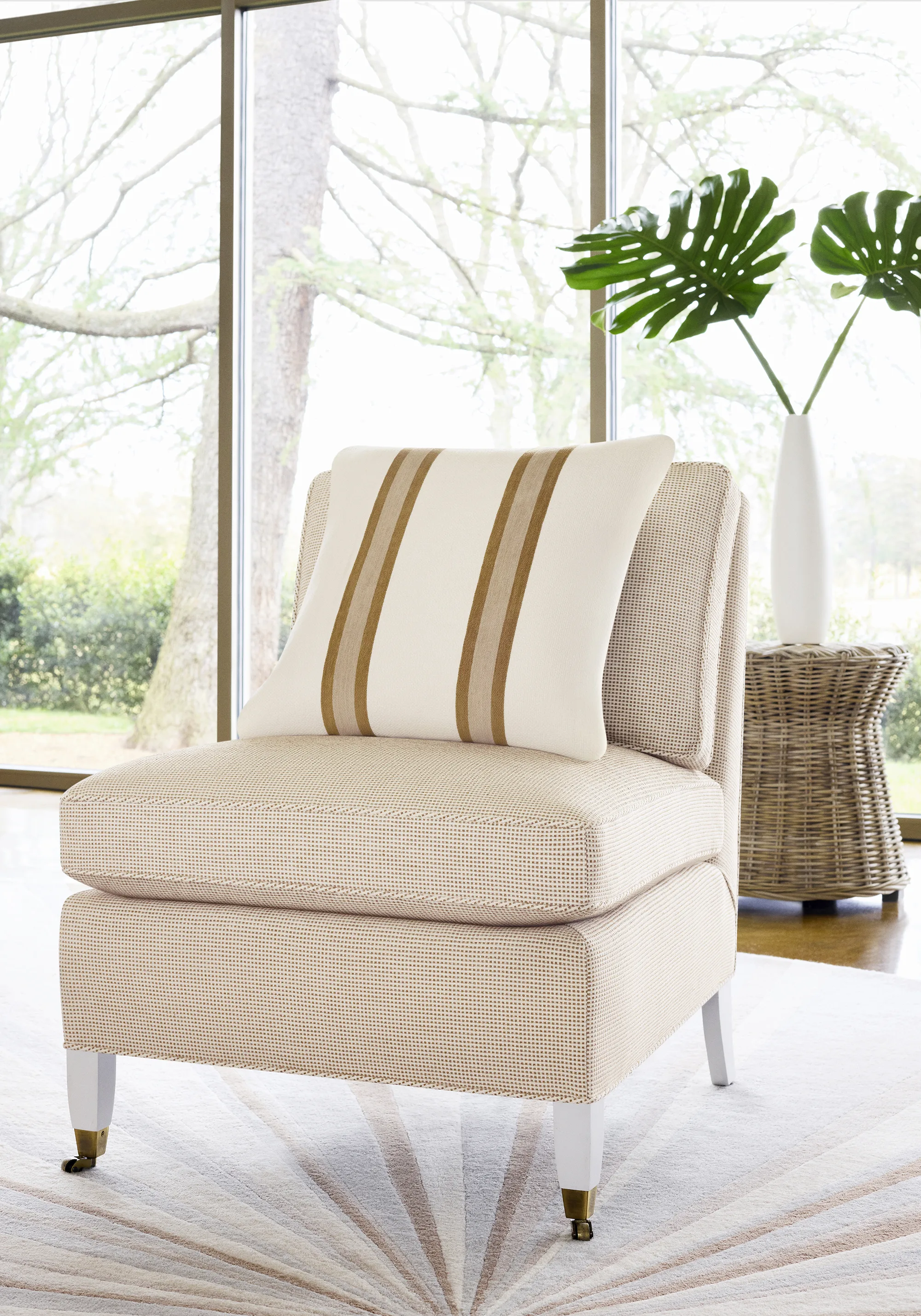 Thibaut Abito Stripe in Camel (W77146)