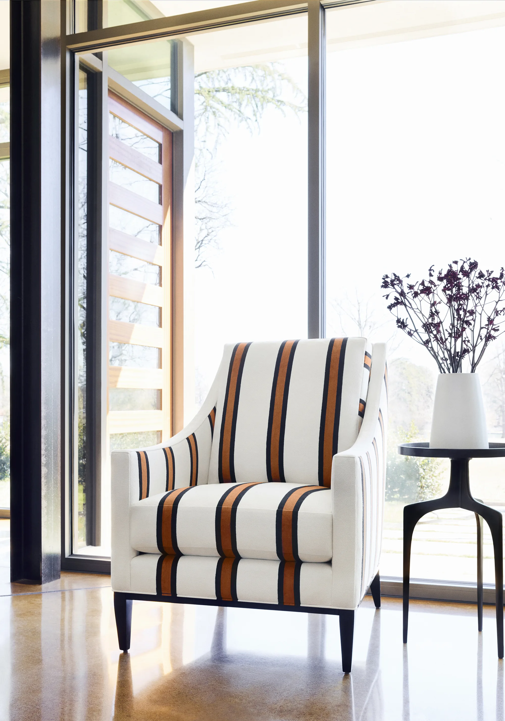 Thibaut Abito Stripe in Copper (W77141)