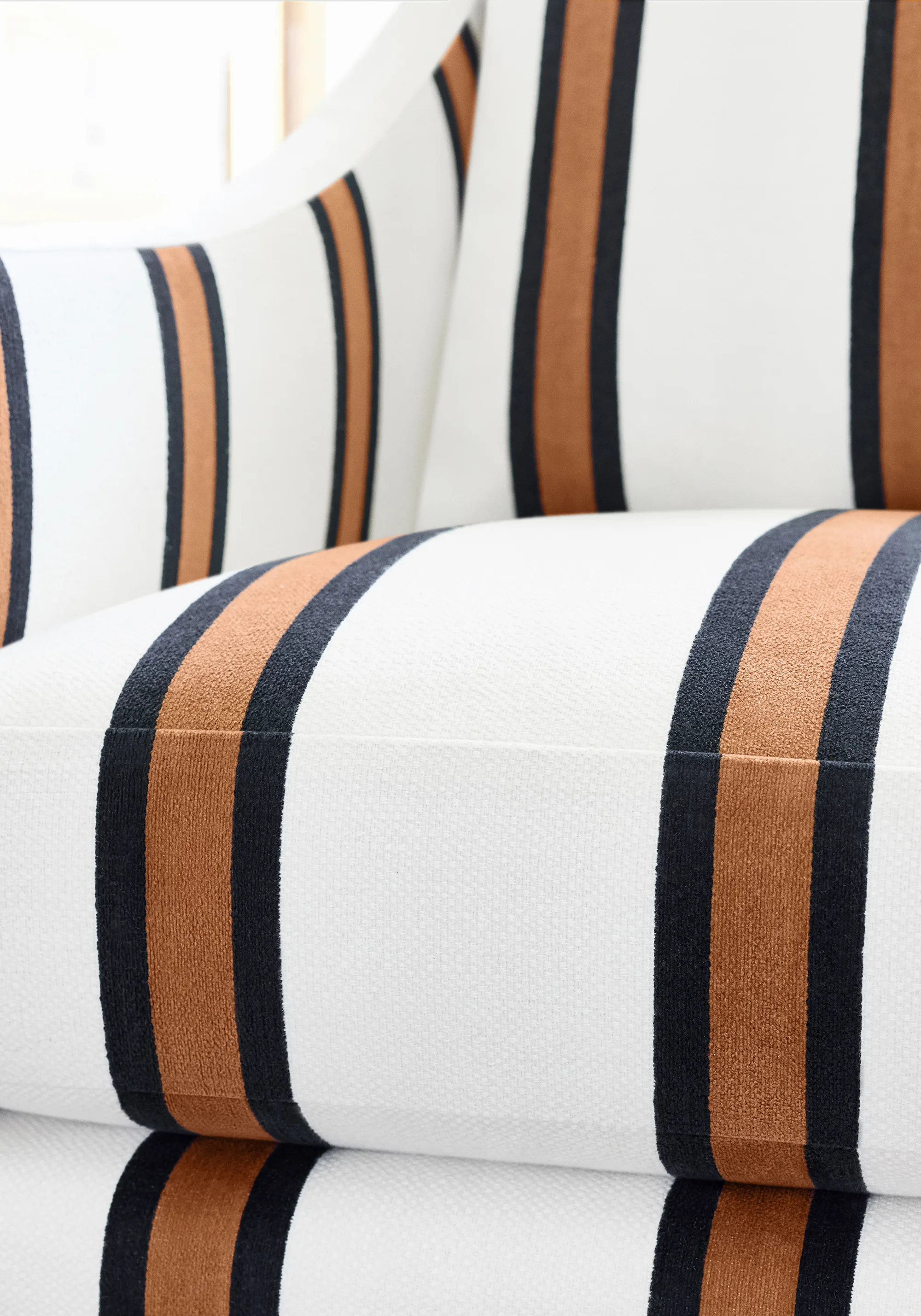 Thibaut Abito Stripe in Copper (W77141)