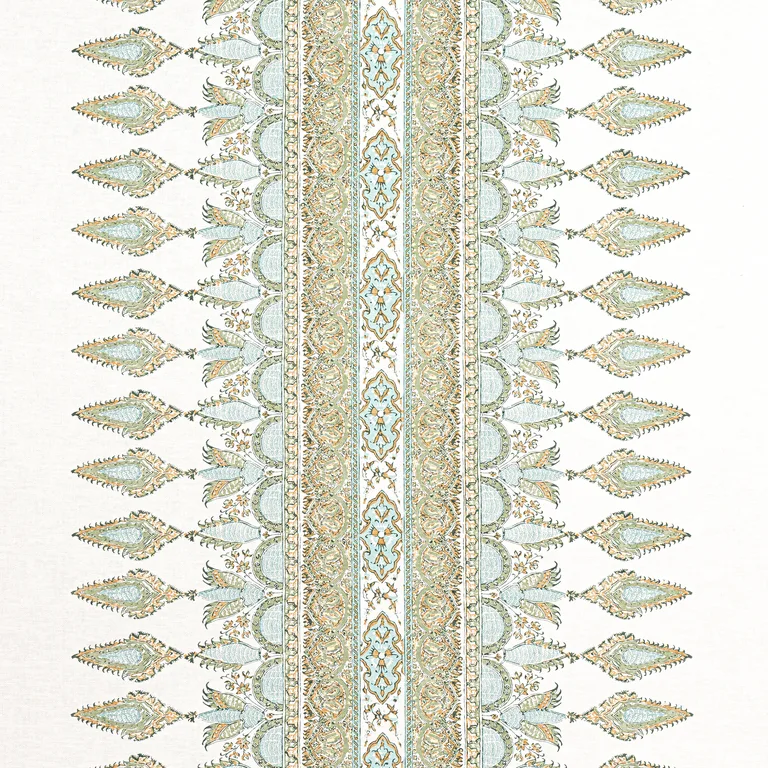 Thibaut Akola Stripe in Seaglass and Gold (F936408)