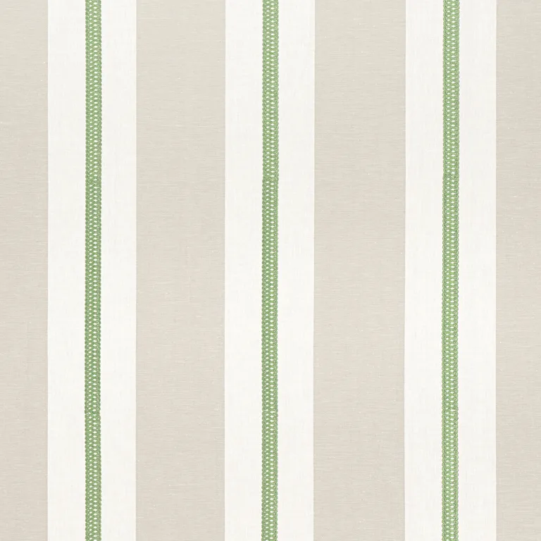 Anna French Alden Stripe Embroidery in Kelly (AW24530)