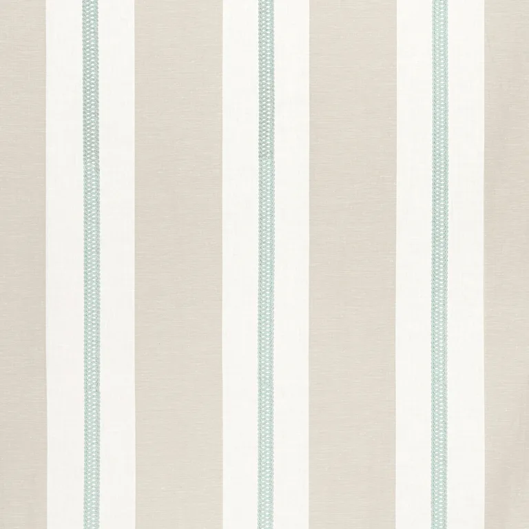 Anna French Alden Stripe Embroidery in Robin's Egg (AW24528)