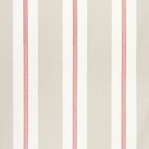 Anna French Alden Stripe Embroidery in Rose (AW24529)