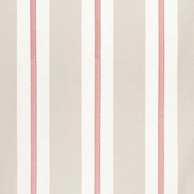Anna French Alden Stripe Embroidery in Rose (AW24529)
