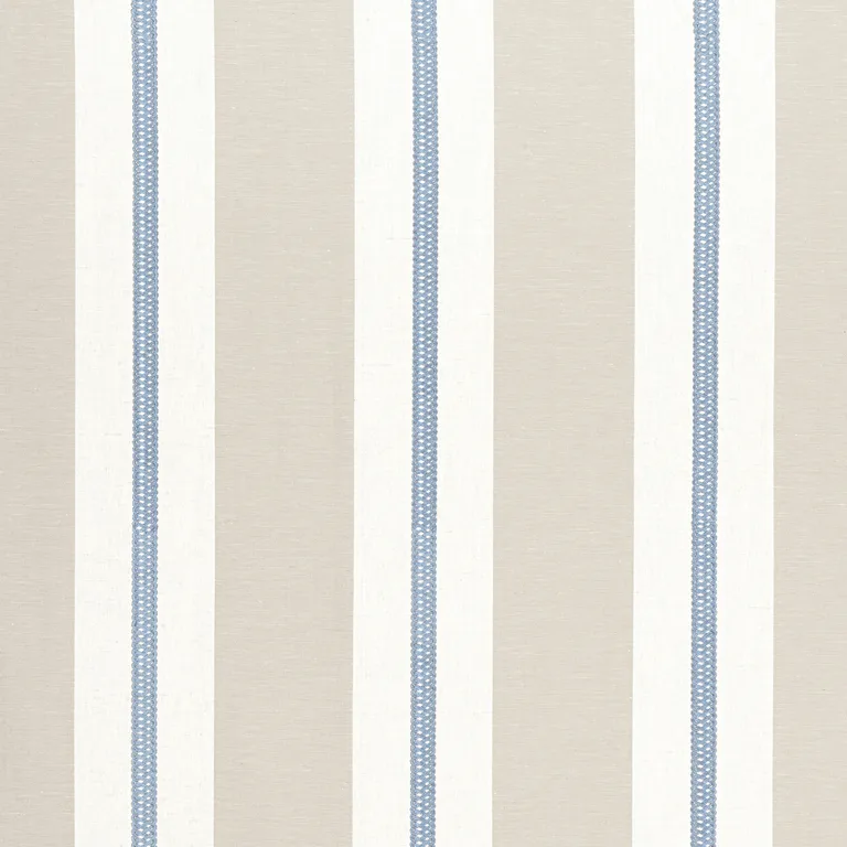 Anna French Alden Stripe Embroidery in Sky (AW24531)