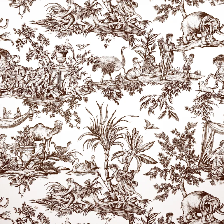 Anna French Antilles Toile in Brown (AF15169)