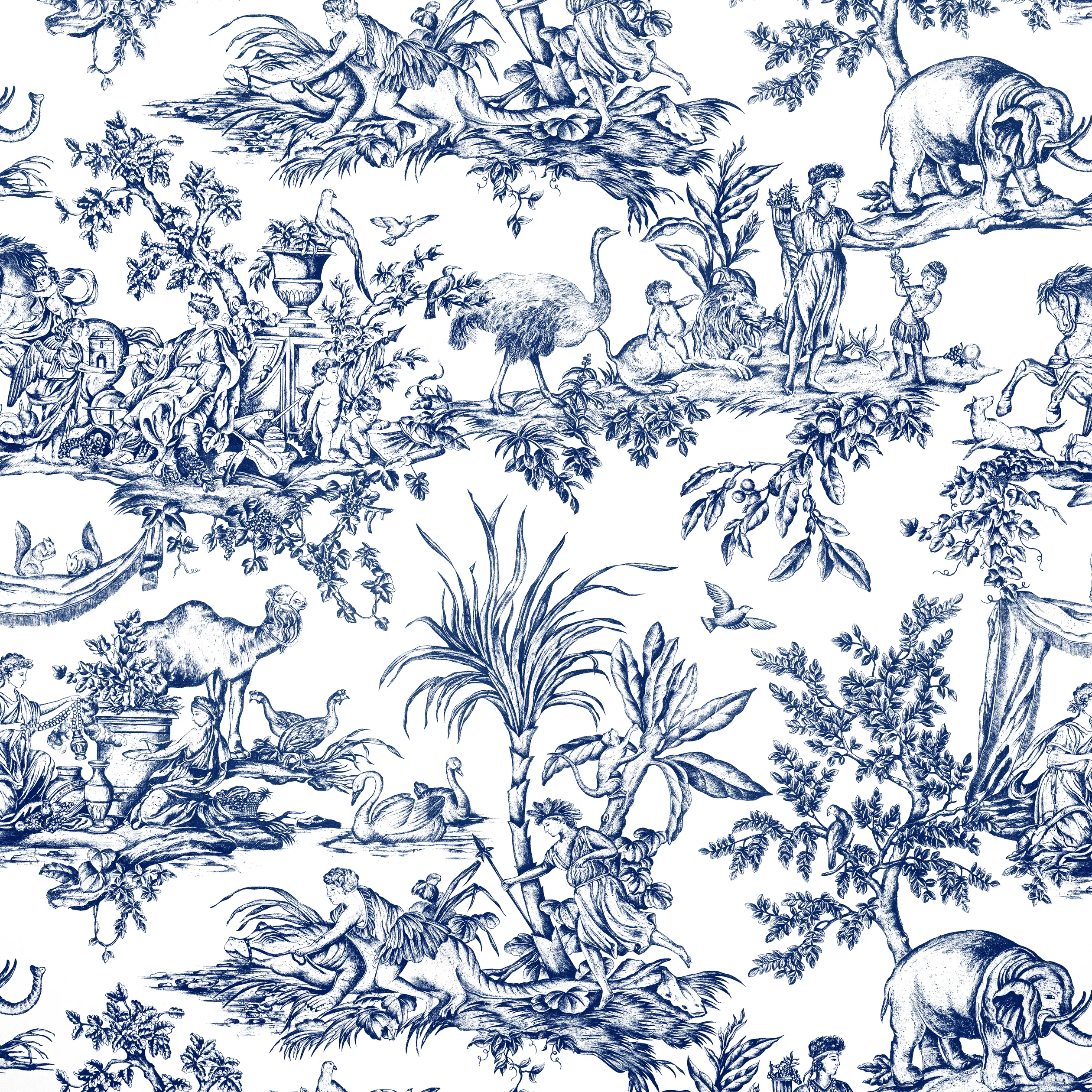 AF15171 | Antilles Toile – Navy