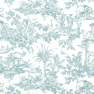 Anna French Antilles Toile in Spa Blue (AF15170)