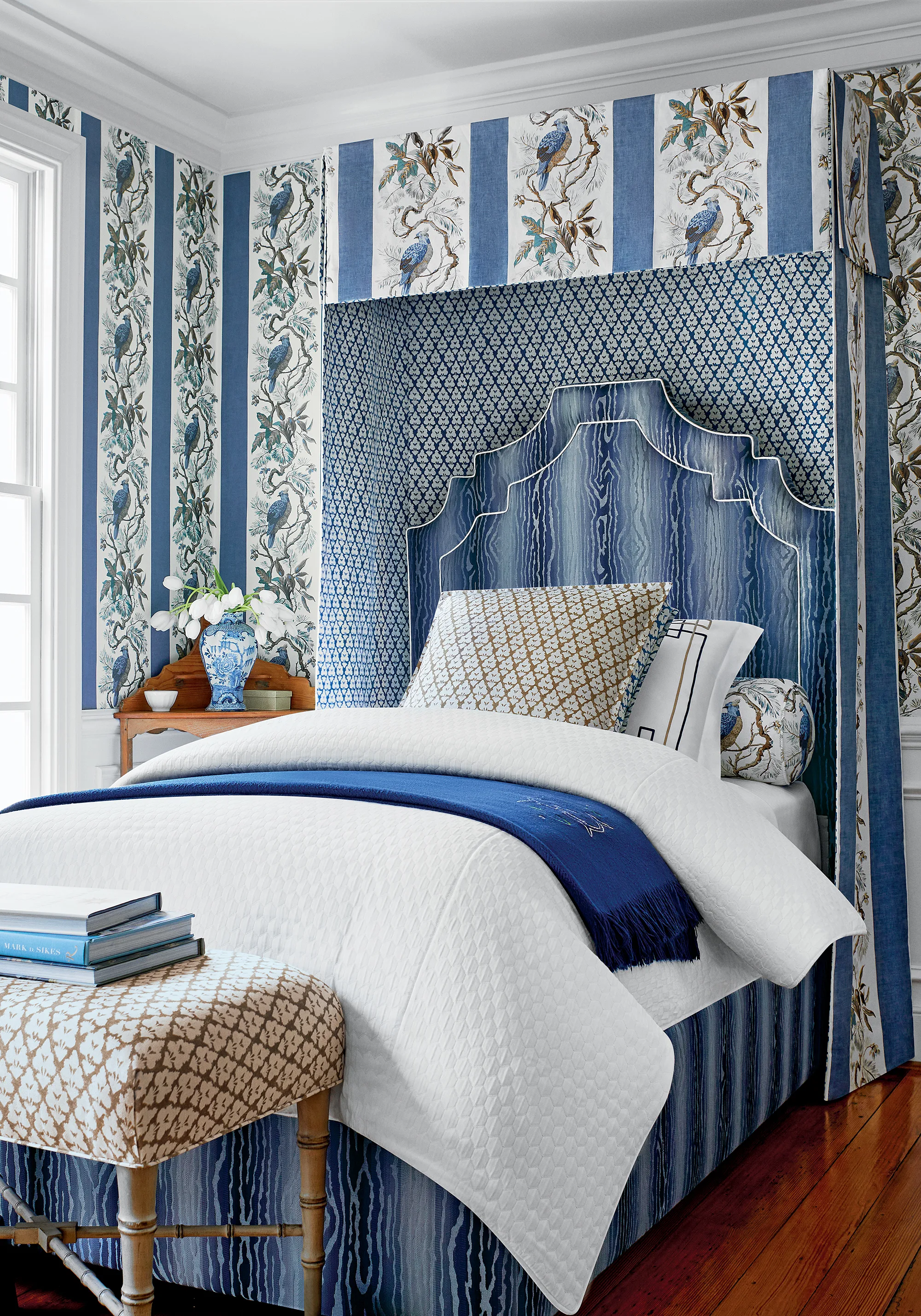 Thibaut Arboreta in Navy (F910833)