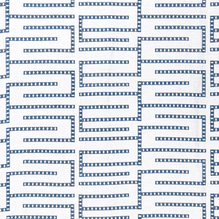 Thibaut Architect Embroidery in Blue (W713627)