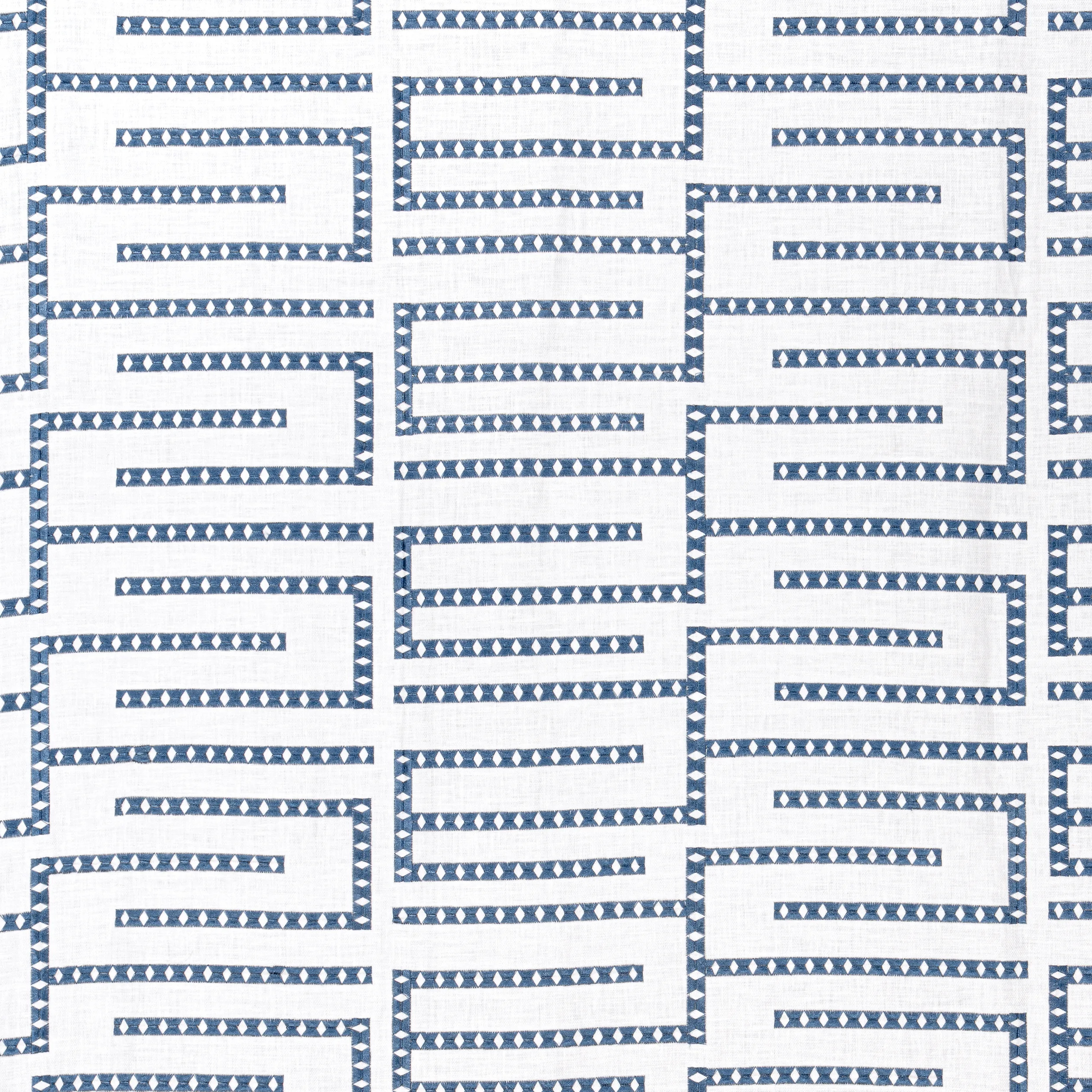 Thibaut Architect Embroidery in Blue (W713627)