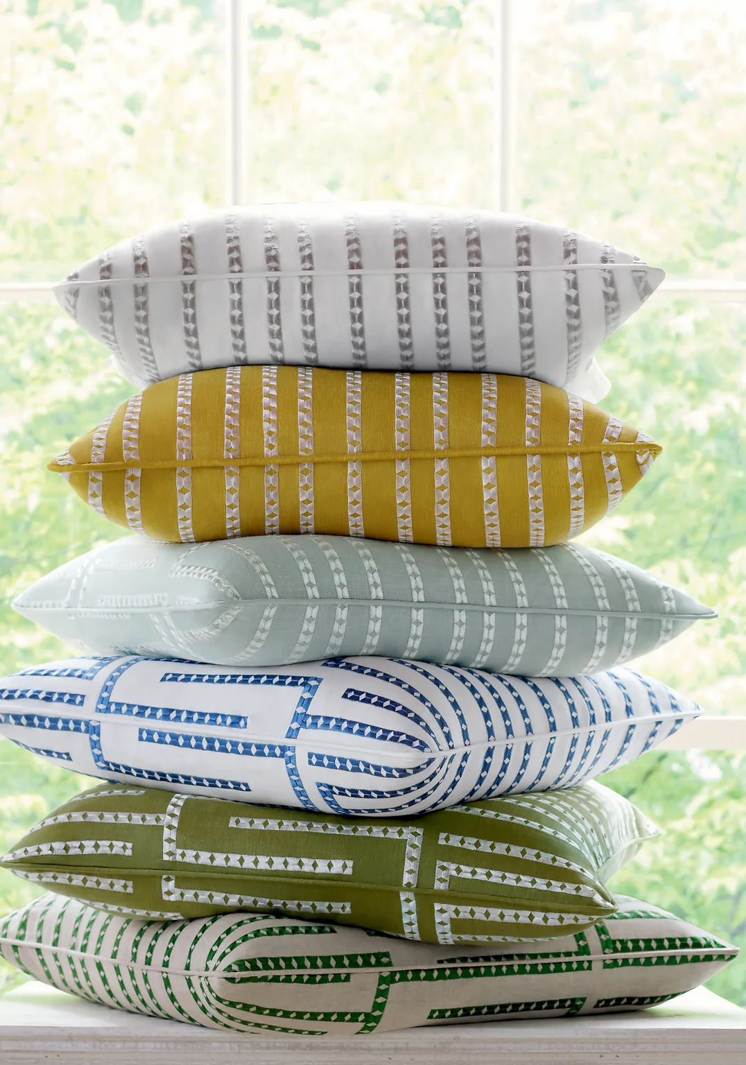 Thibaut Architect Embroidery in Harvest Gold (W713632)