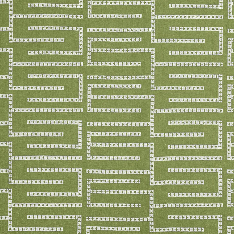 Thibaut Architect Embroidery in Sage (W713630)