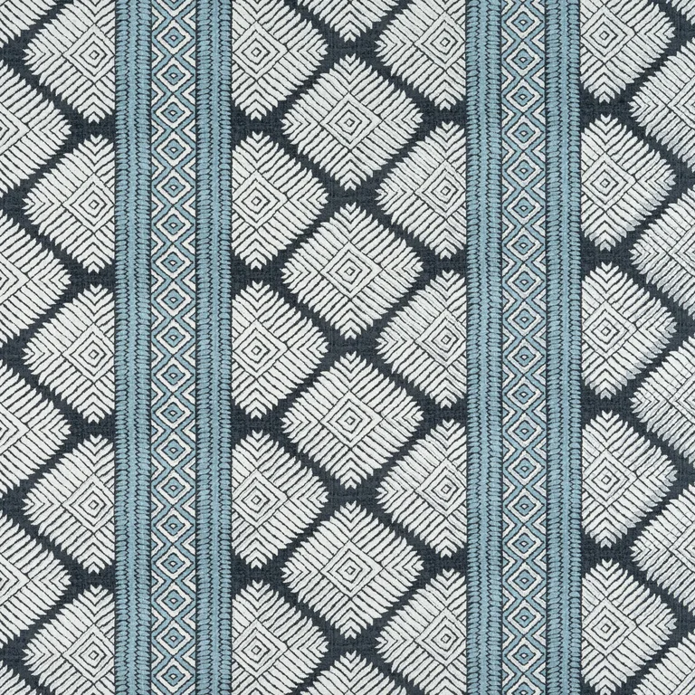 Thibaut Austin in Black and Mineral Blue (F913250)