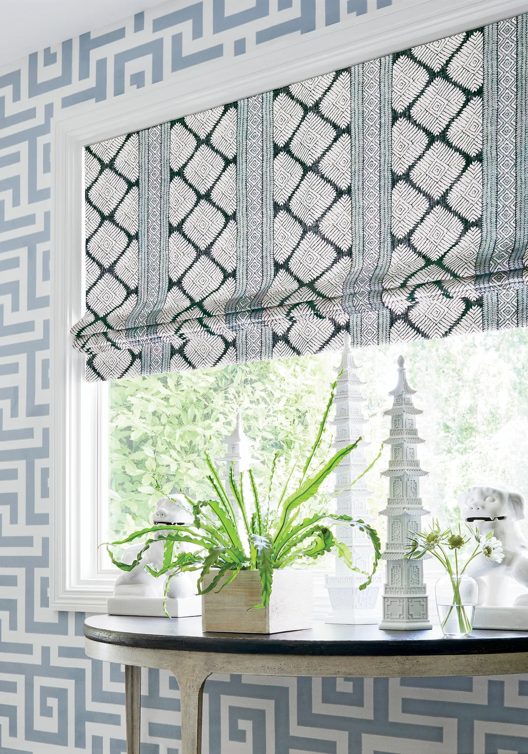 Thibaut Austin in Black and Mineral Blue (F913250)