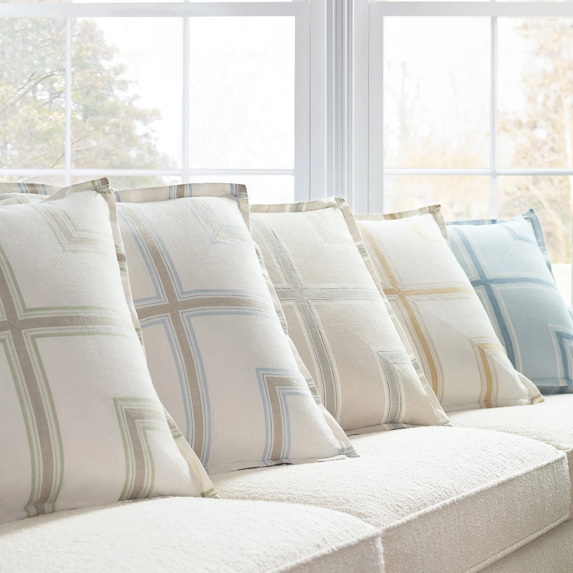 Anna French Beckley Stripe in Neutral (AW57820)