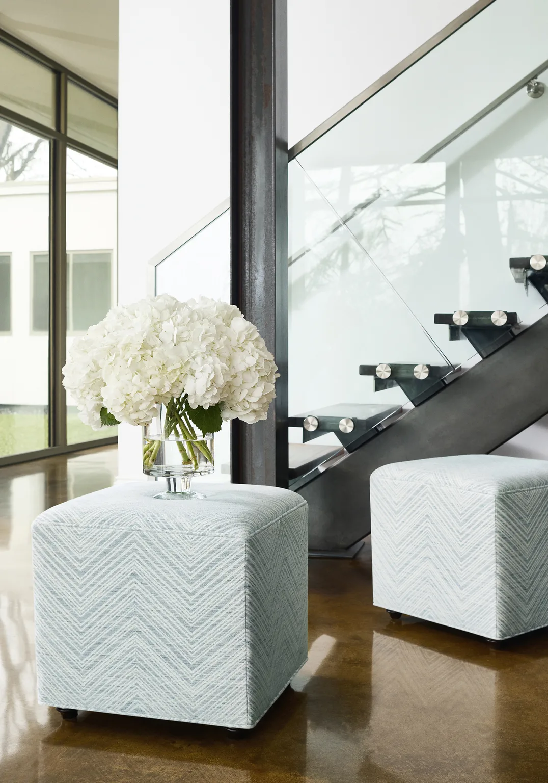 Thibaut Bellano Stripe in Powder (W77150)