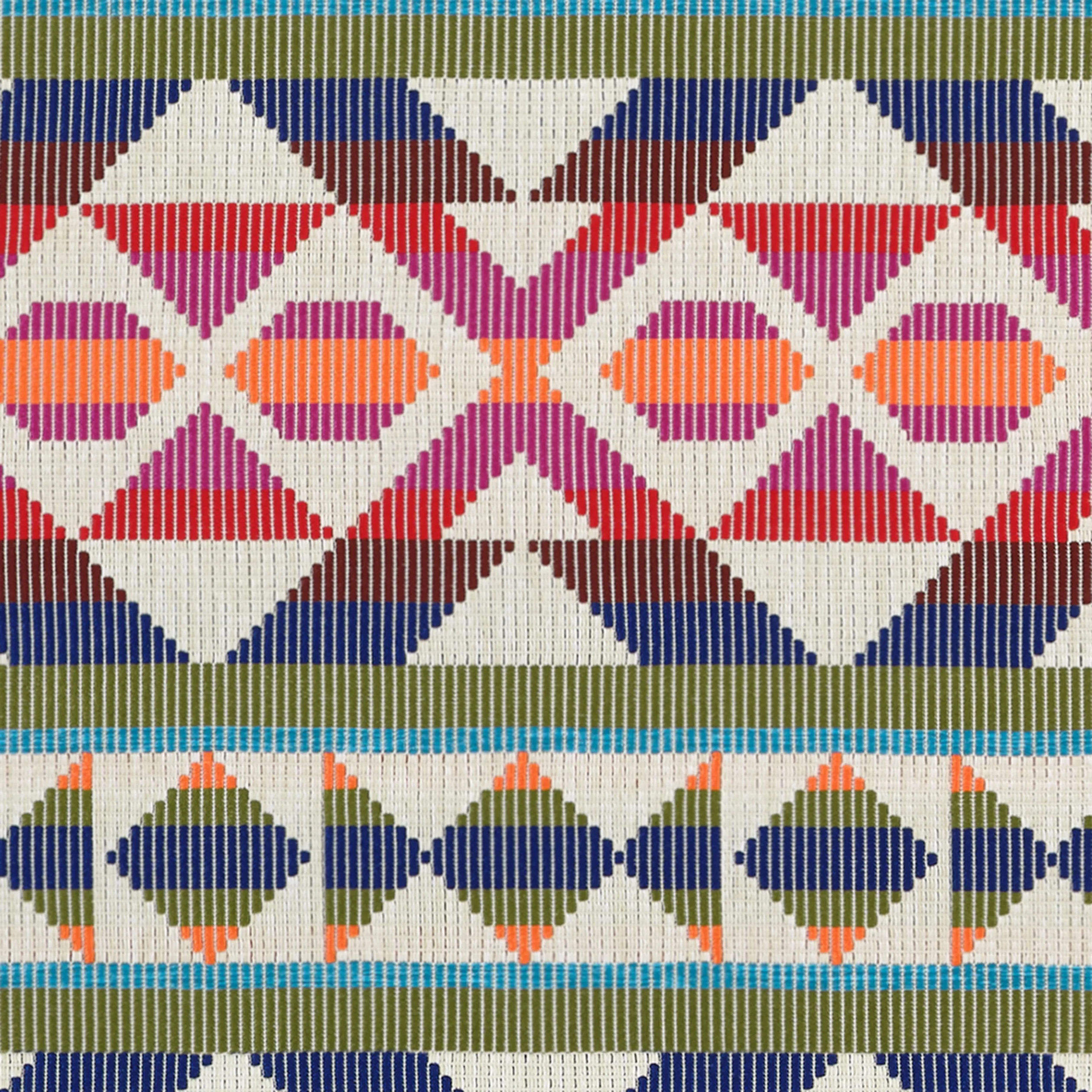 Thibaut Berber Blanket in Fuchsia and Navy (W712028)