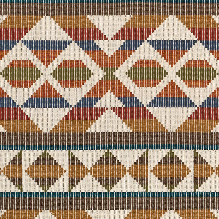 Thibaut Berber Blanket in Ochre and Brown (W712026)