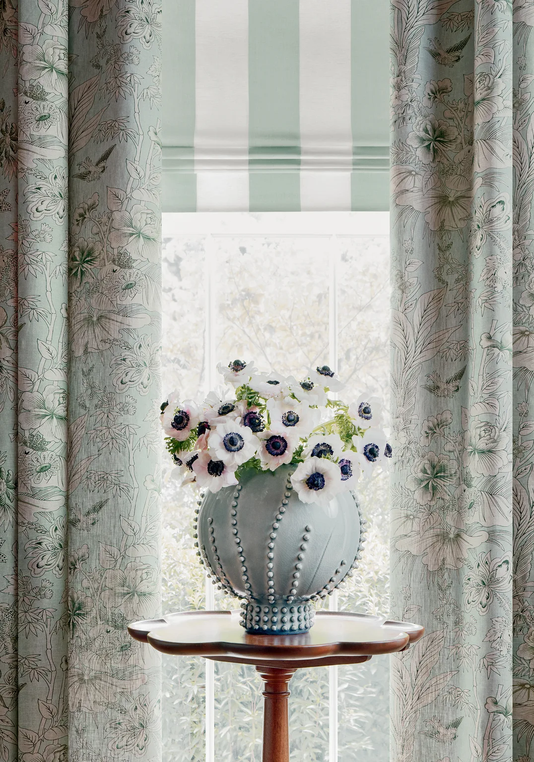 Thibaut Bergamo Stripe in Mist (W713634)