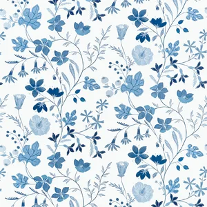 Thibaut Bloom in Blue and White (F914626)