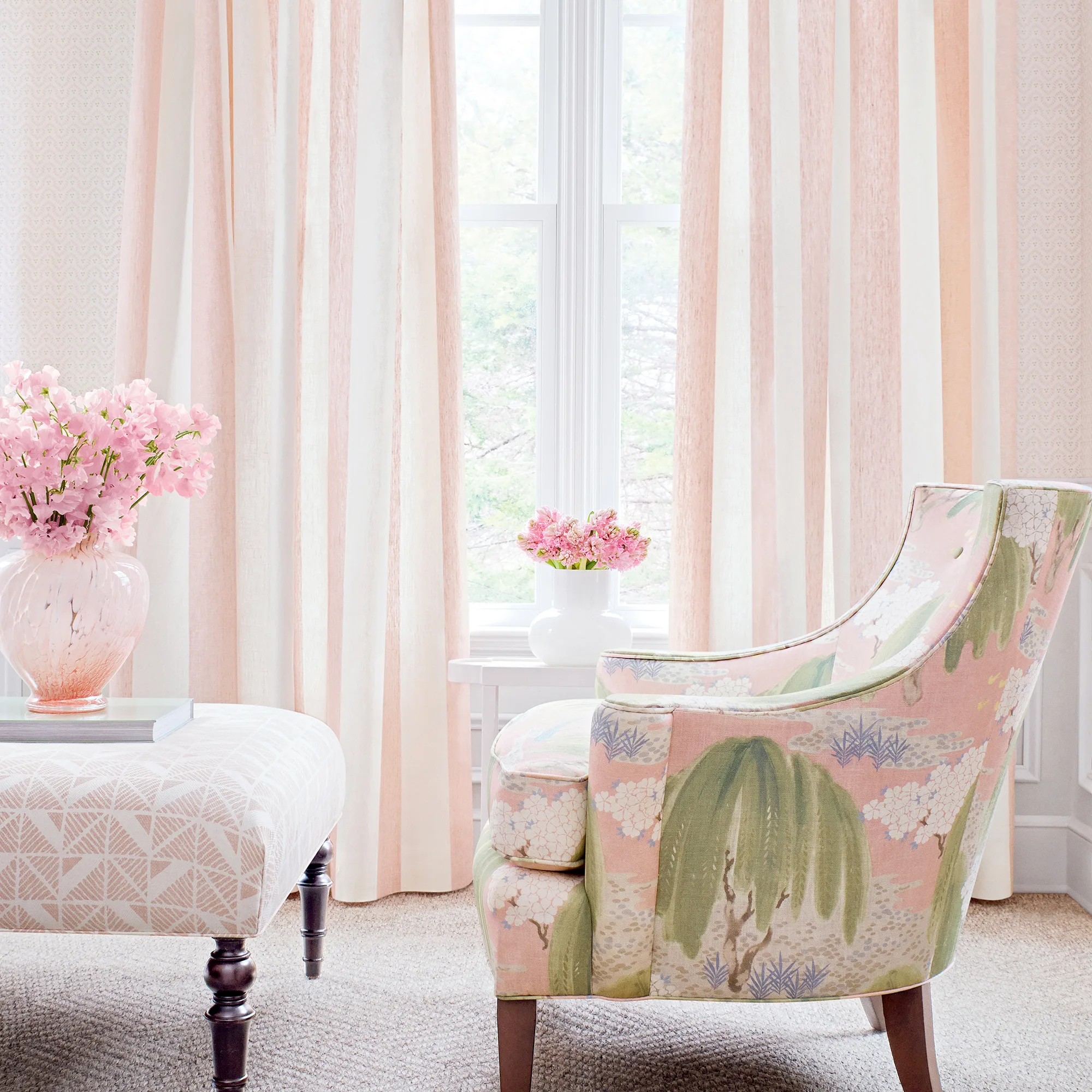 Anna French Bloomsbury Square in Blush (AF23113)