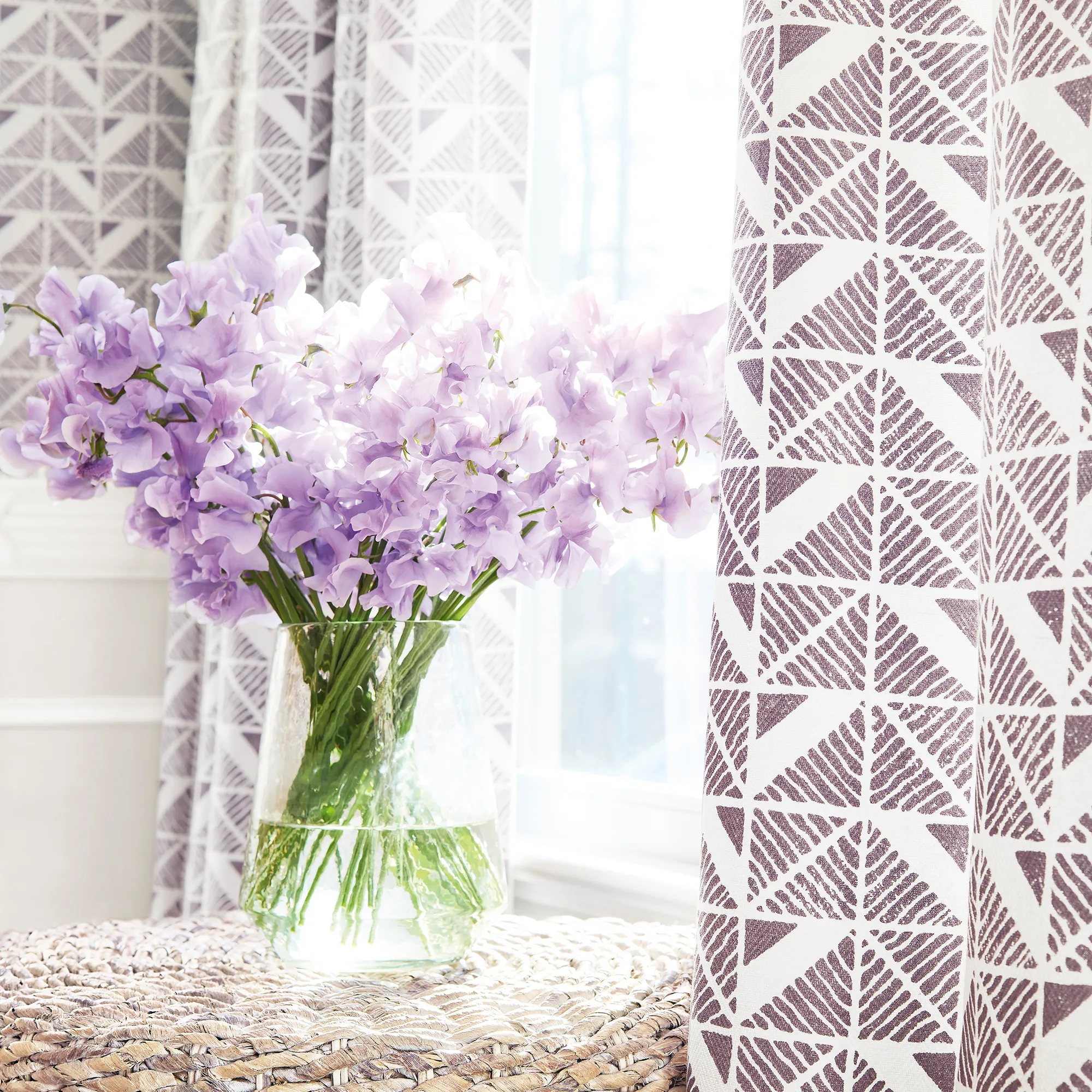 Anna French Bloomsbury Square in Plum (AF23116)