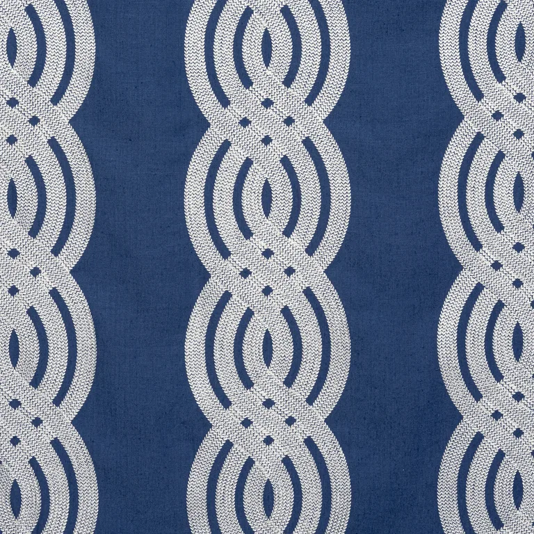 Thibaut Braid Embroidery in Navy (W710802)