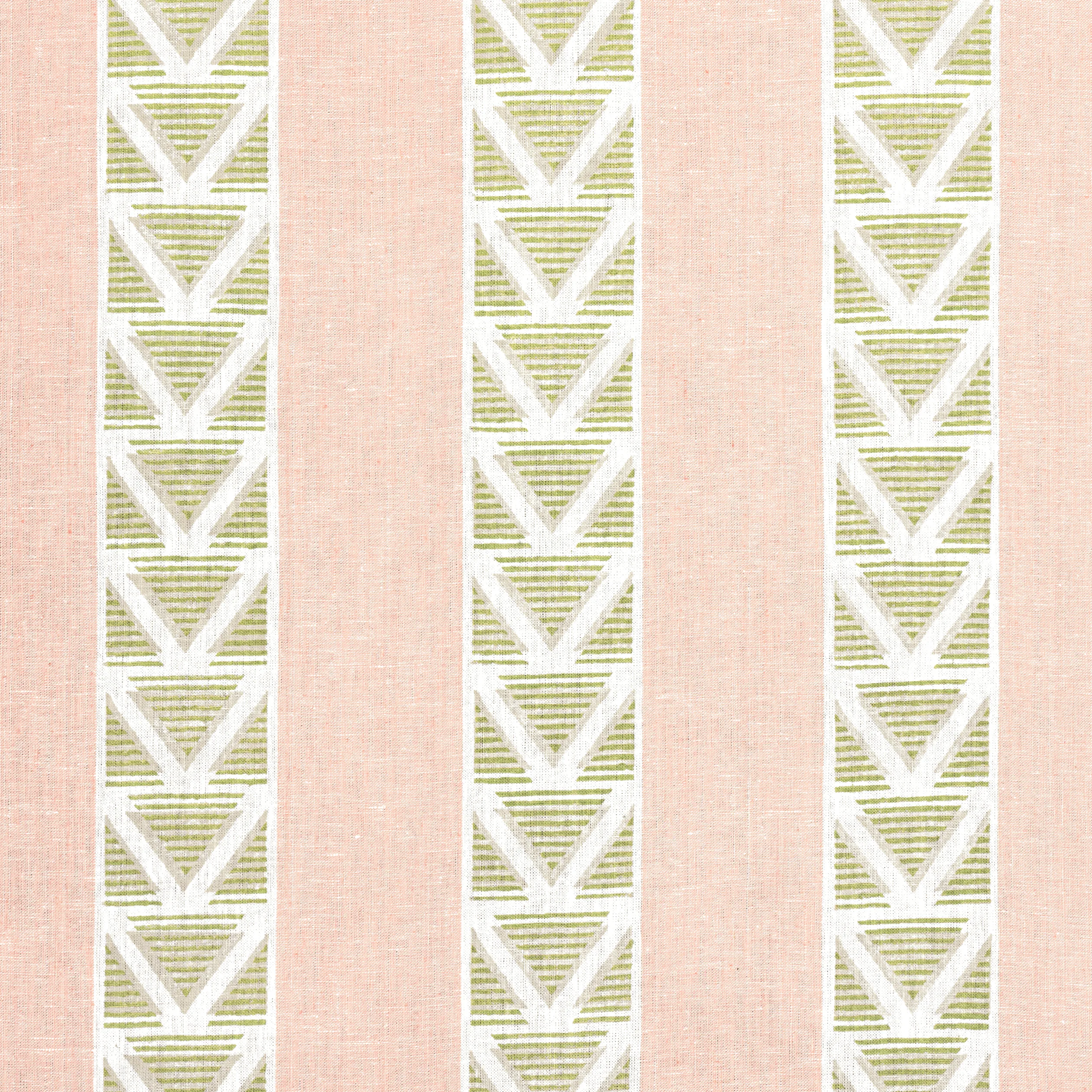 AF23163 | Burton Stripe – Blush and Green
