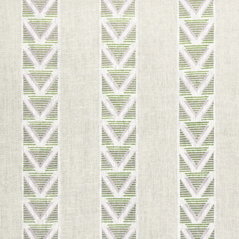 Anna French Burton Stripe in Lavender and Sage (AF23122)