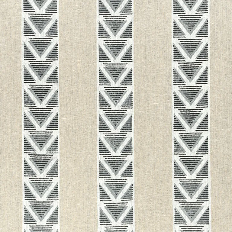 Anna French Burton Stripe in Linen and Black (AF23125)
