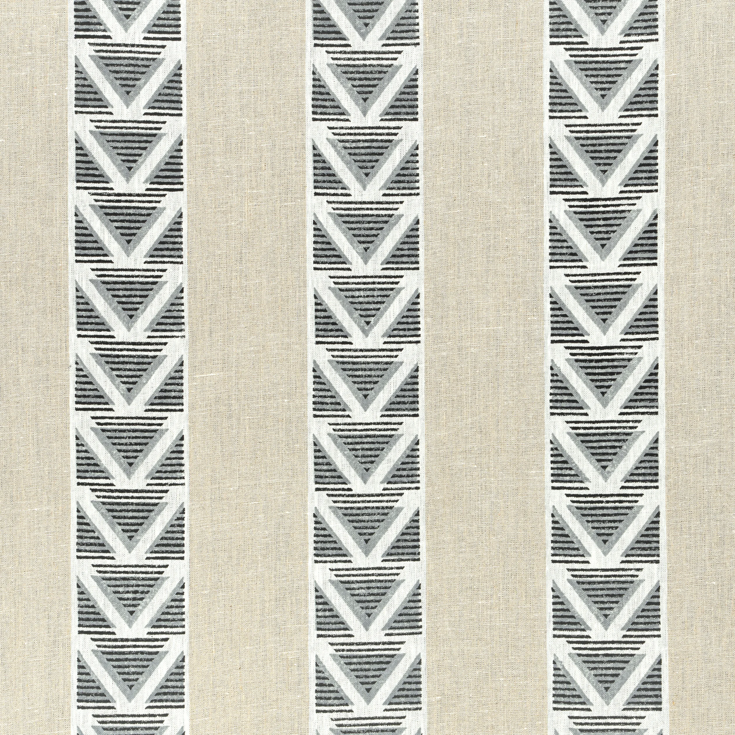 Anna French Burton Stripe in Linen and Black (AF23125)