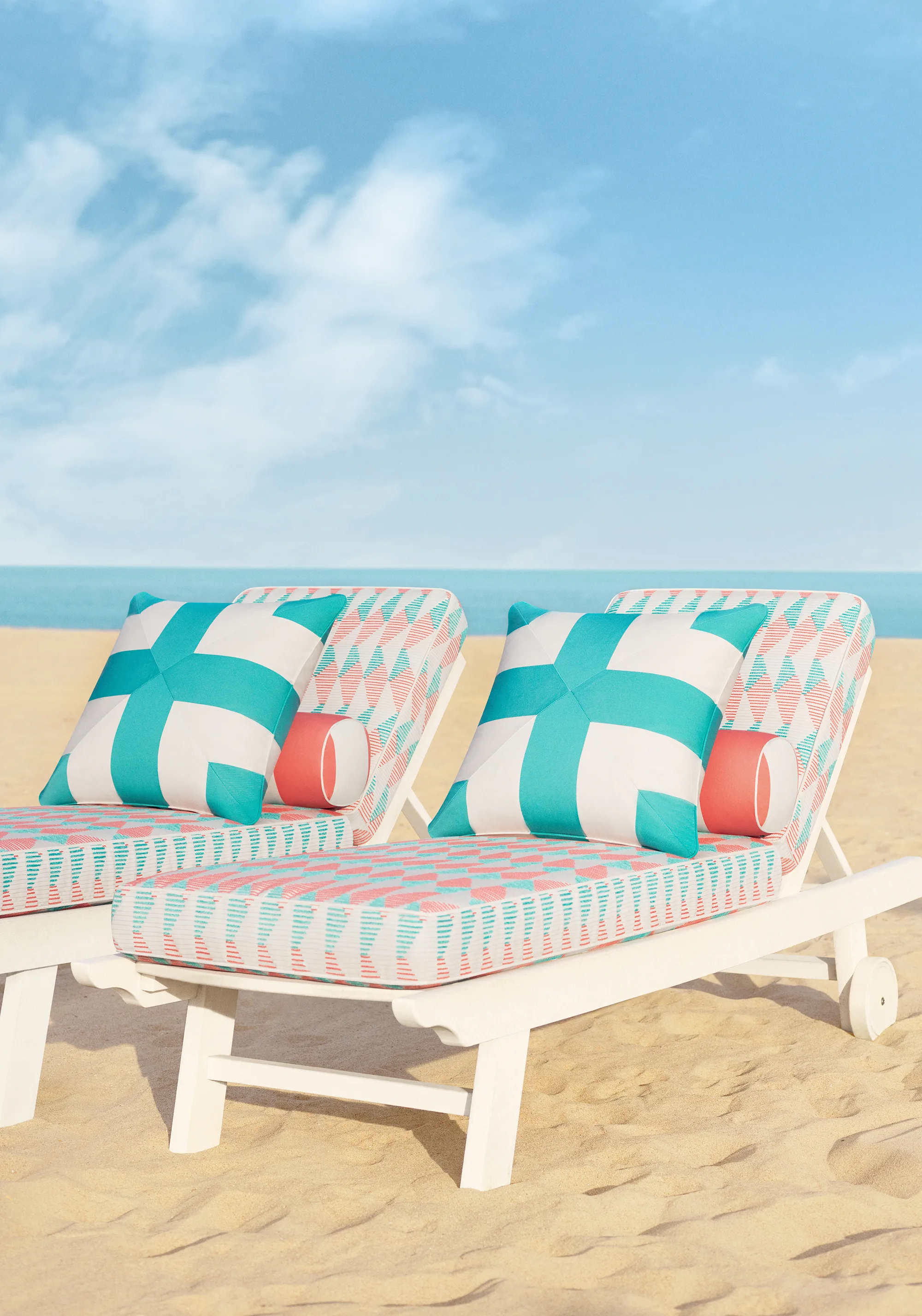 Thibaut Cabana Stripe in Capri (W81634)