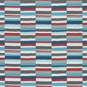 Thibaut Carnivale in Teal and Cranberry (W74689)