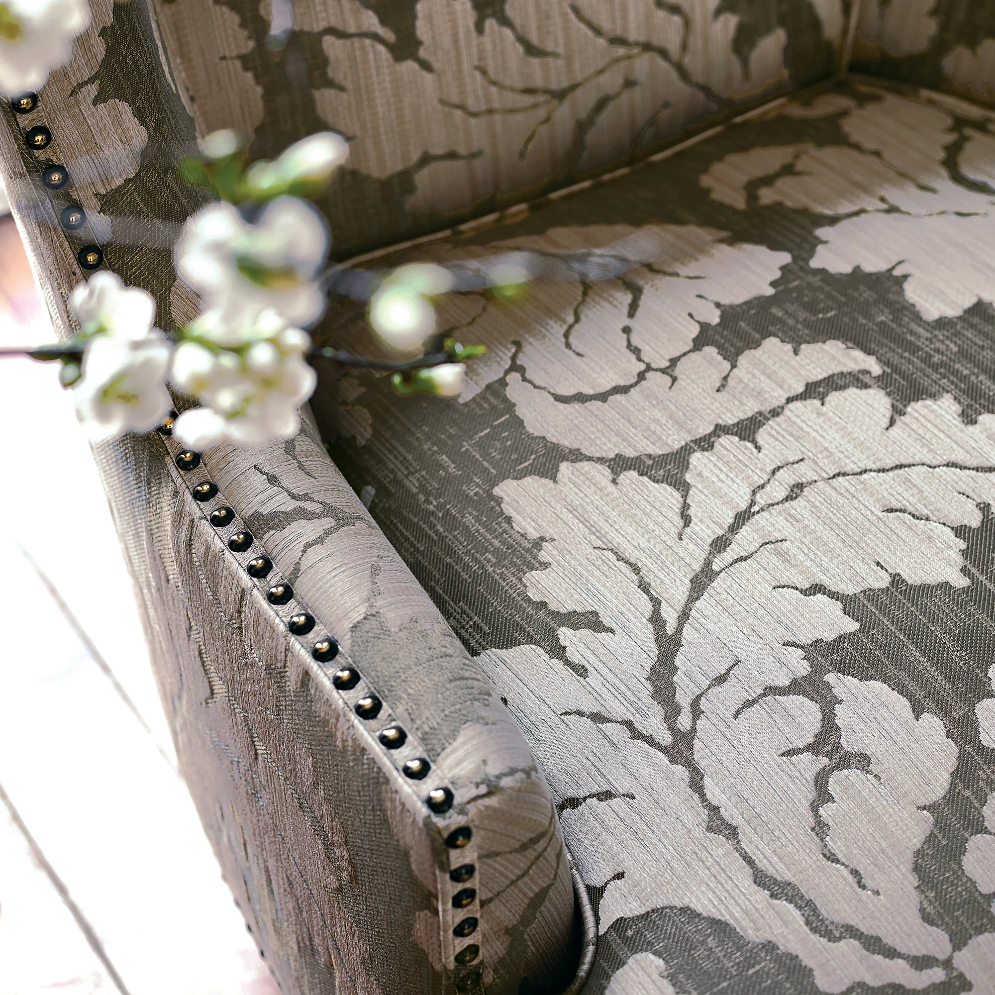 Anna French Caserta Damask in Taupe (AW72979)