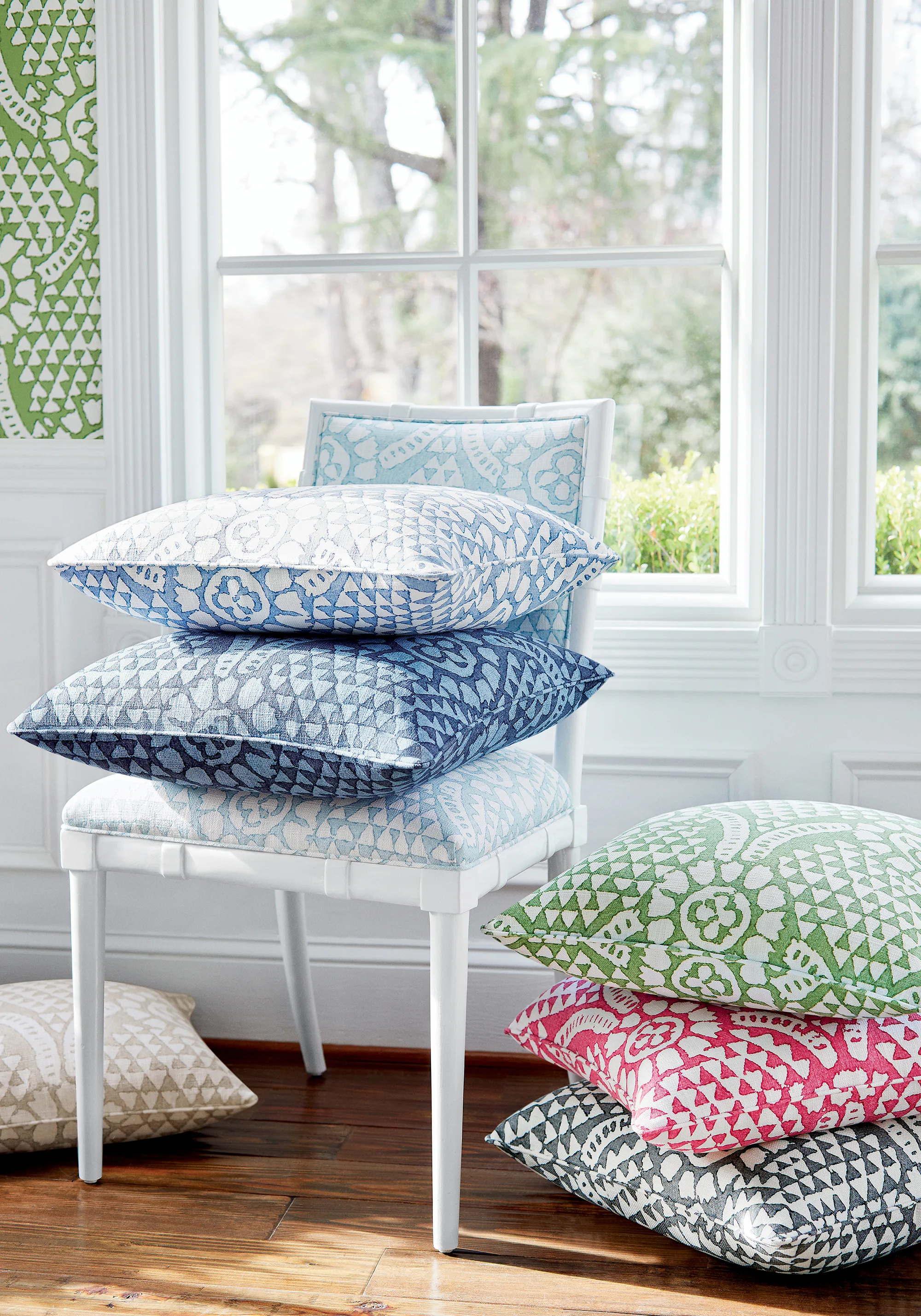 Thibaut Chamomile in Green (F914318)