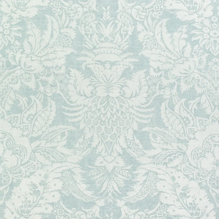 Thibaut Chardonnet Damask in Aqua (F972585)