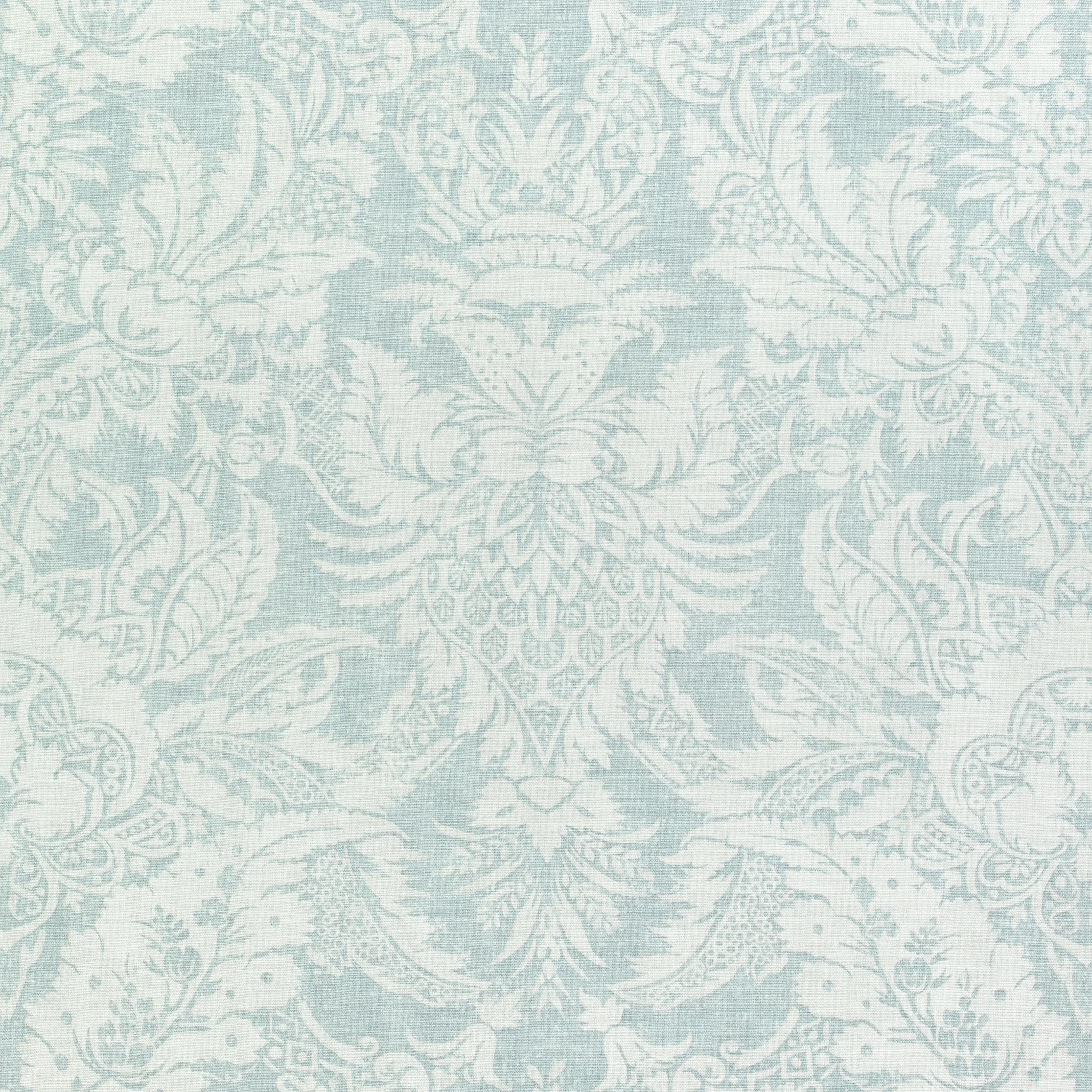Thibaut Chardonnet Damask in Aqua (F972585)