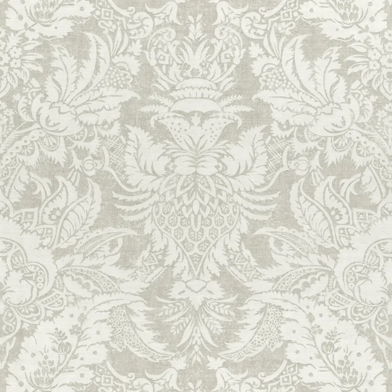 Thibaut Chardonnet Damask in Grey (F972582)