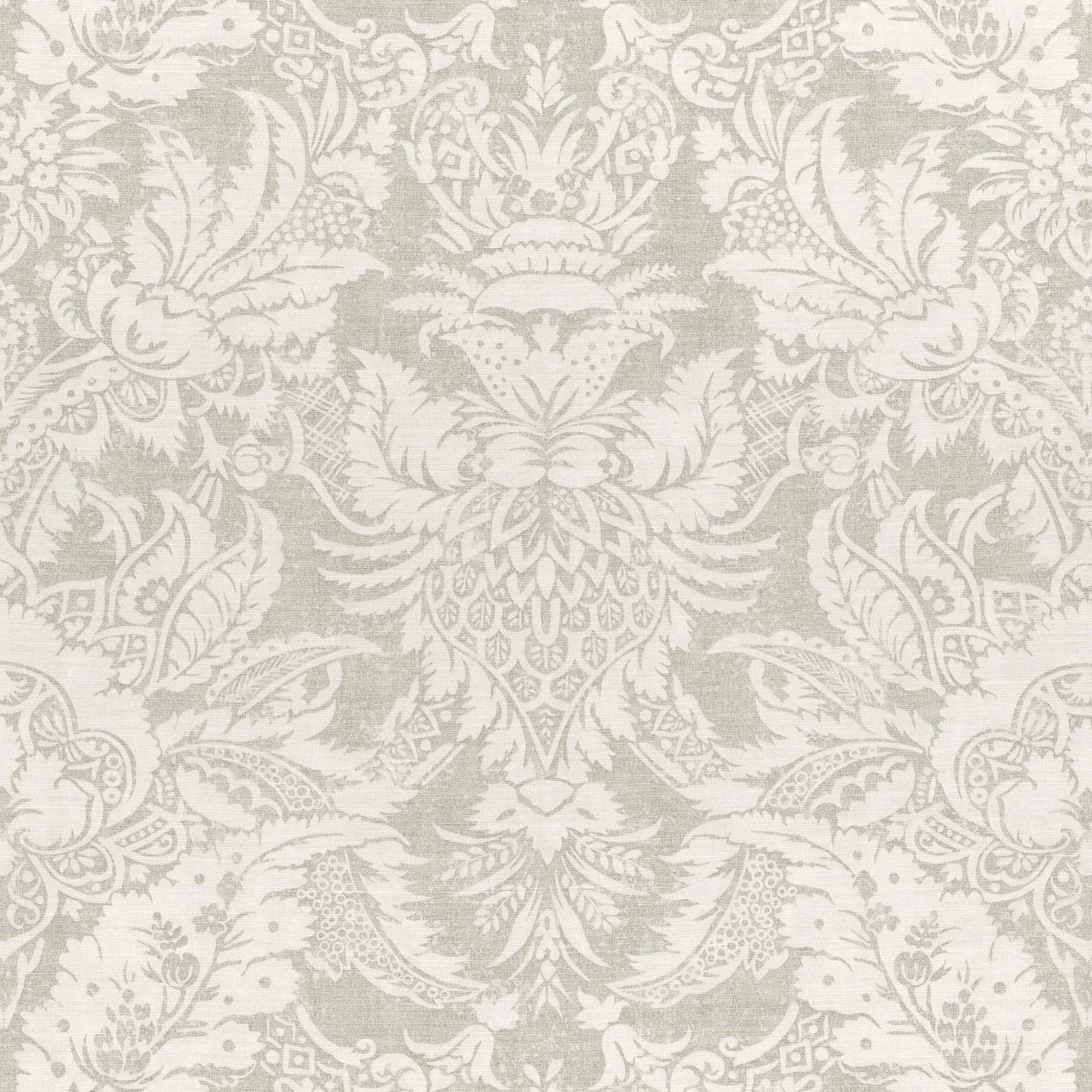 Thibaut Chardonnet Damask in Grey (F972582)