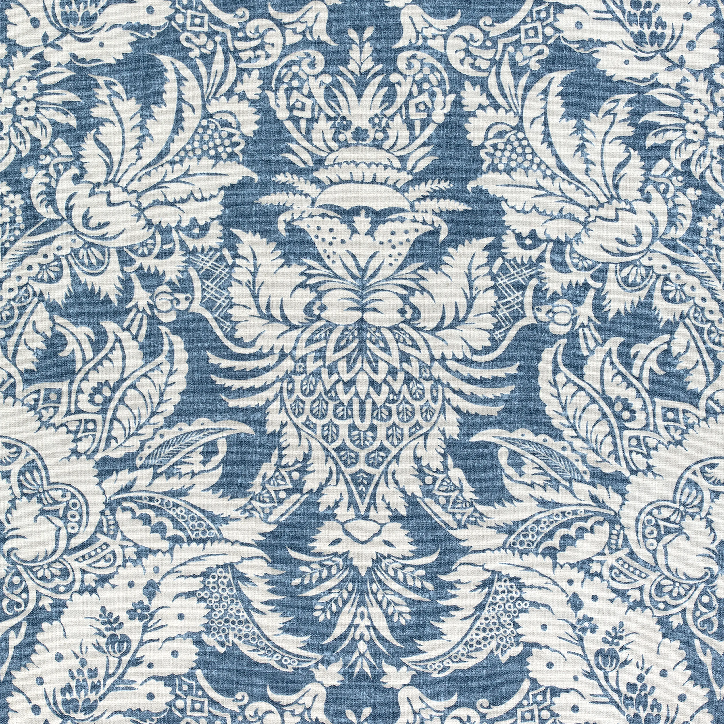 Thibaut Chardonnet Damask in Navy (F972583)