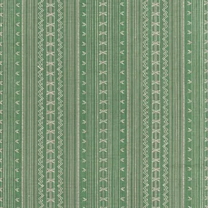 Thibaut Charter Stripe Embroidery in Green (W736458)