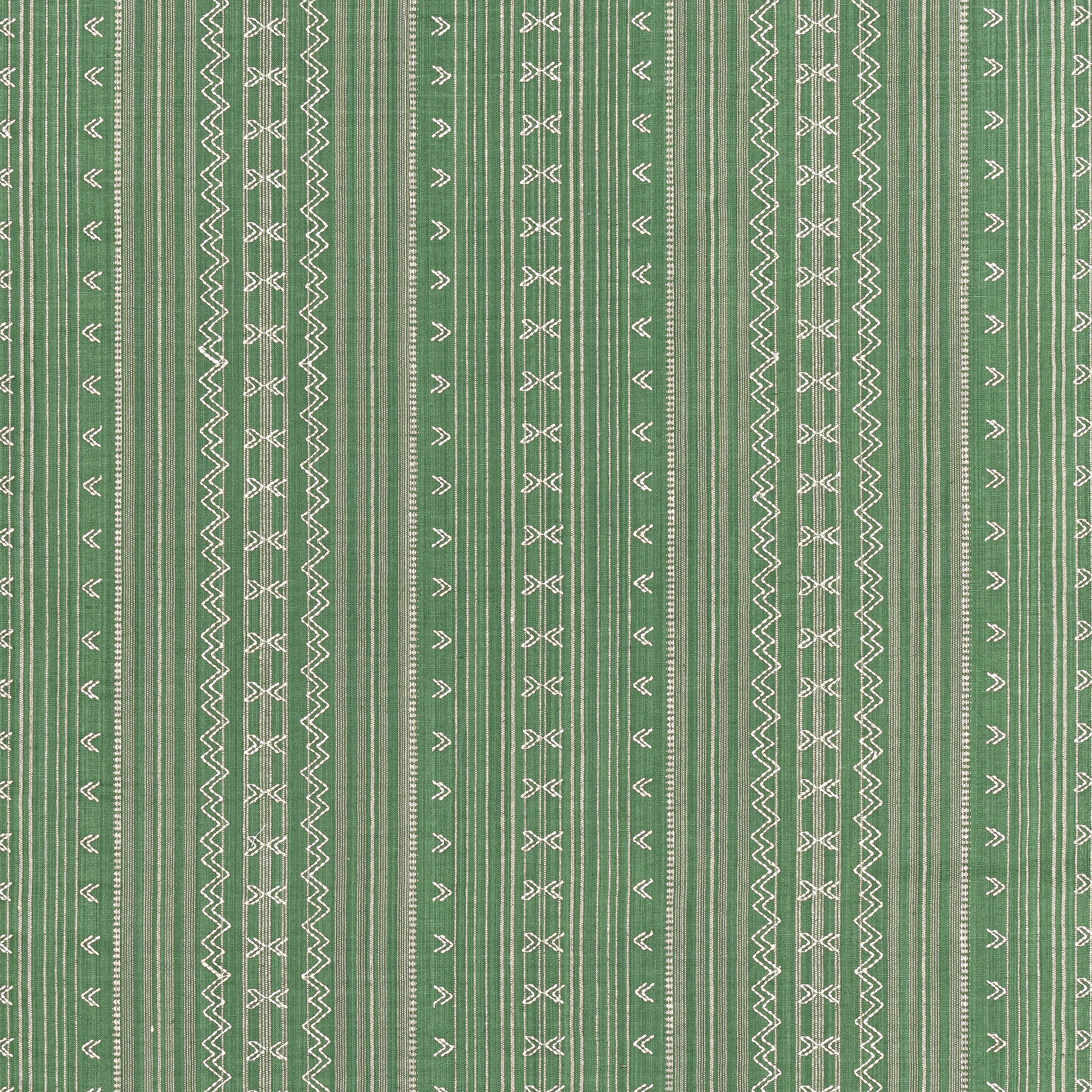 W736458 | Charter Stripe Embroidery – Green